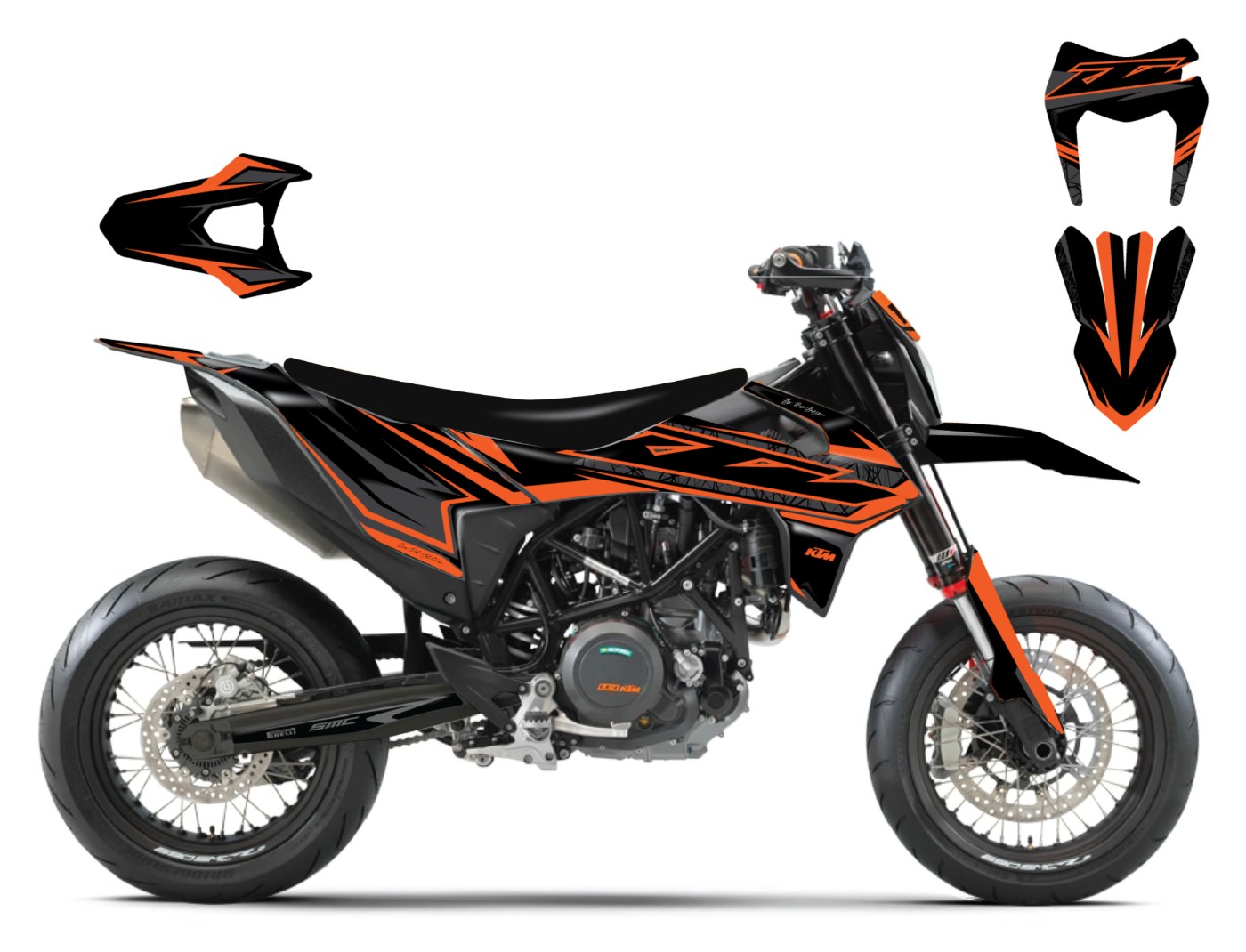 GRAFICHE KTM 690 SMC-R / ENDURO R #1
