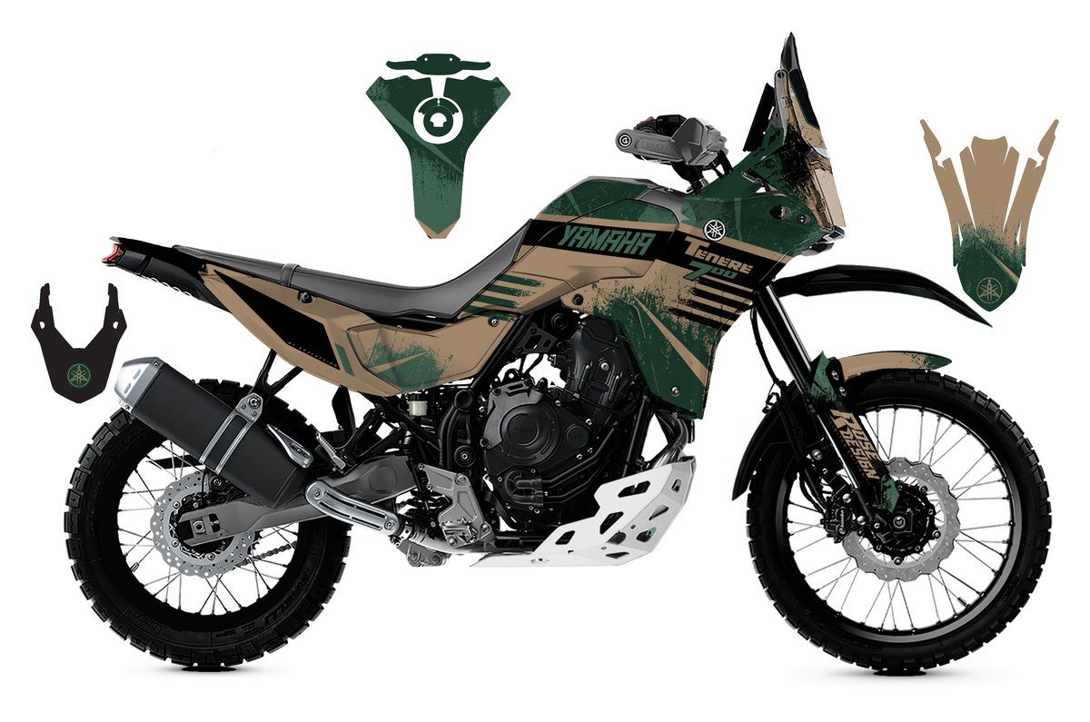 GRAFICHE YAMAHA TENERE 700 2025 #1